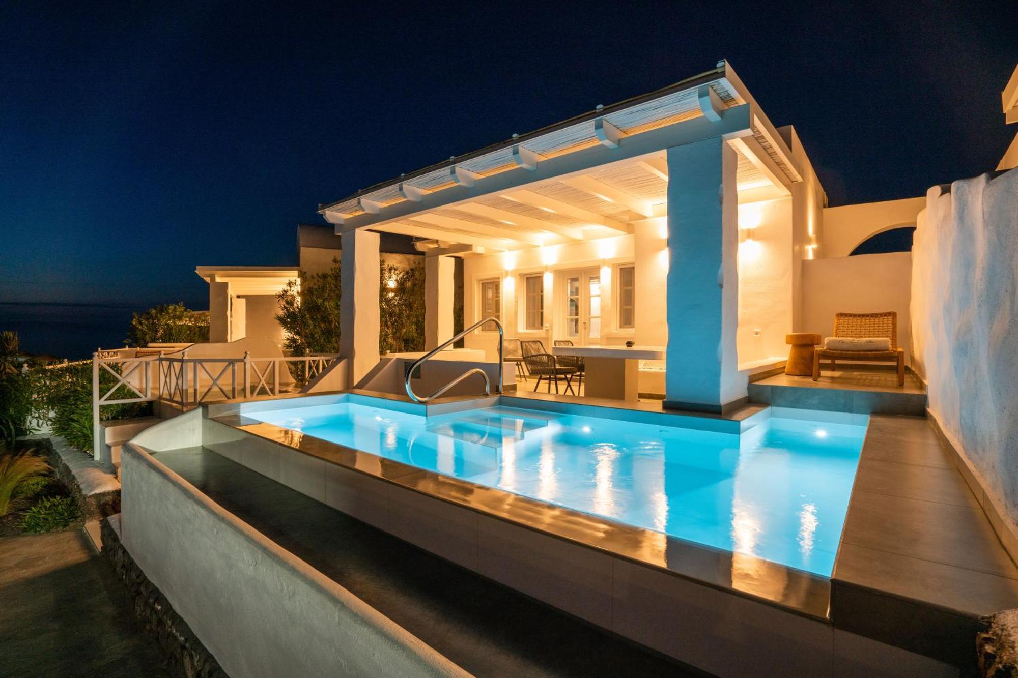 Oia Sunset Villas Стая снимка