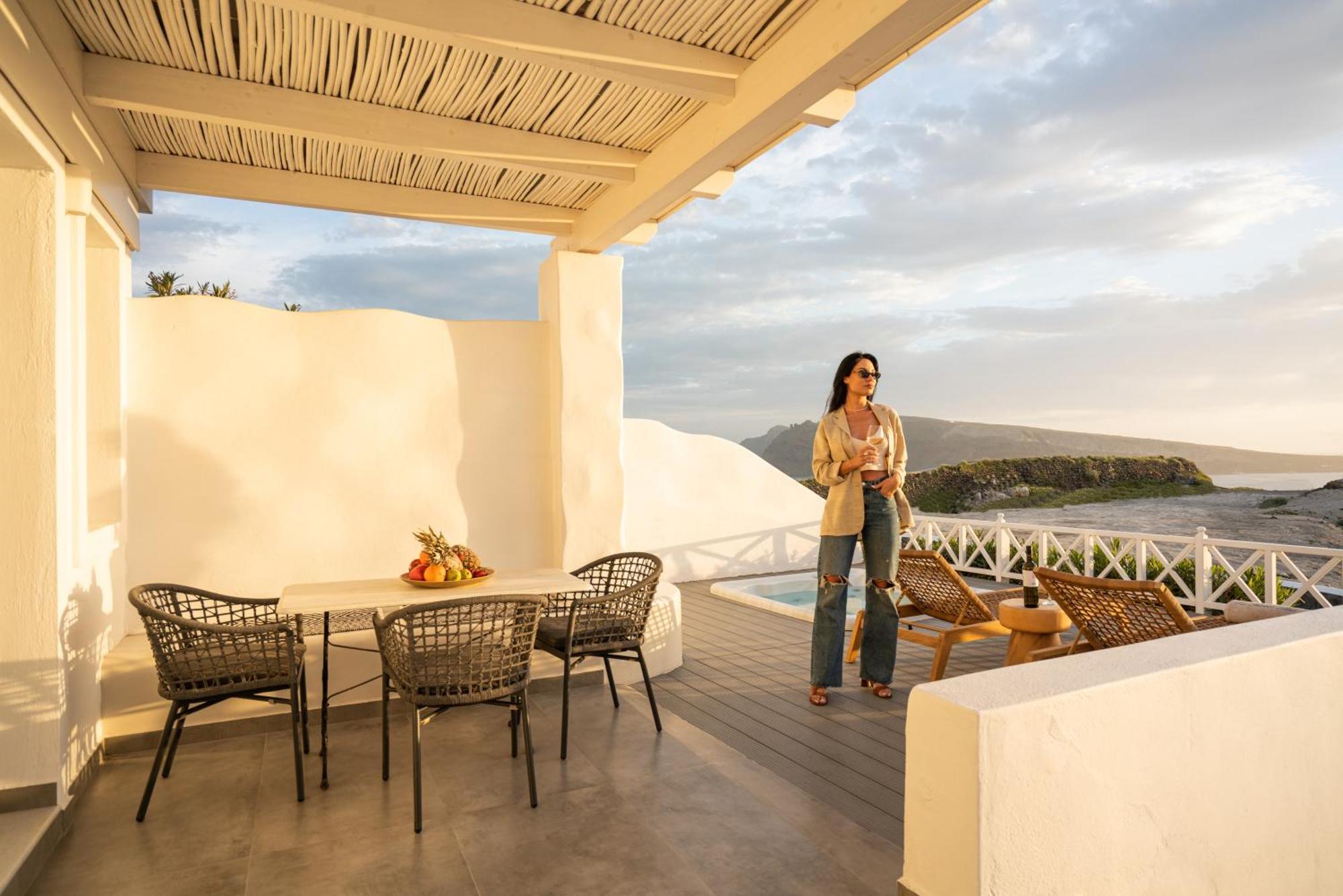 Oia Sunset Villas Стая снимка
