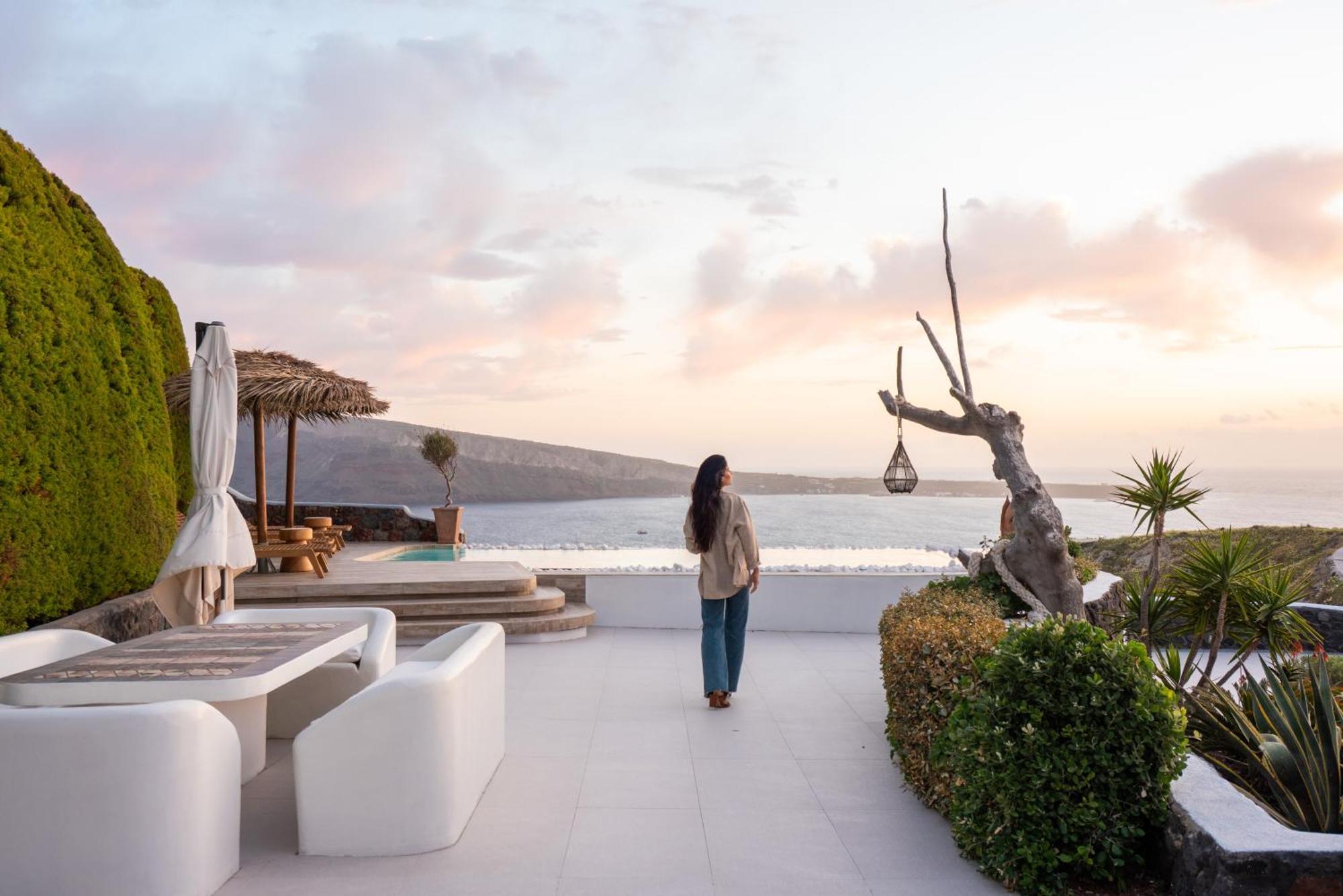 Oia Sunset Villas Стая снимка